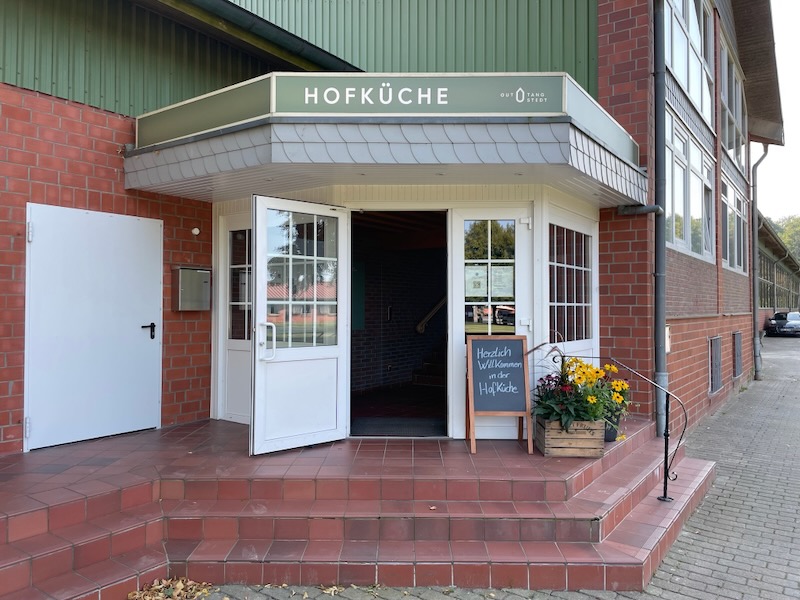 Eingang Café & Bistro Hofküche Gut Tangstedt