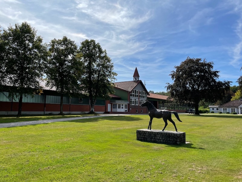 Hof-Rondell mit Eingang Hofküche Gut Tangstedt