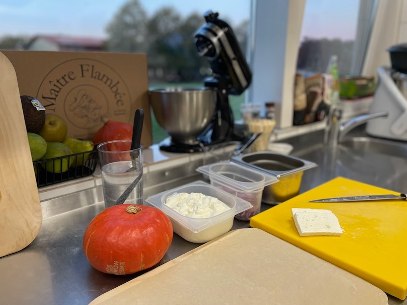 Mise en Place Restaurant Hofküche Gut Tangstedt