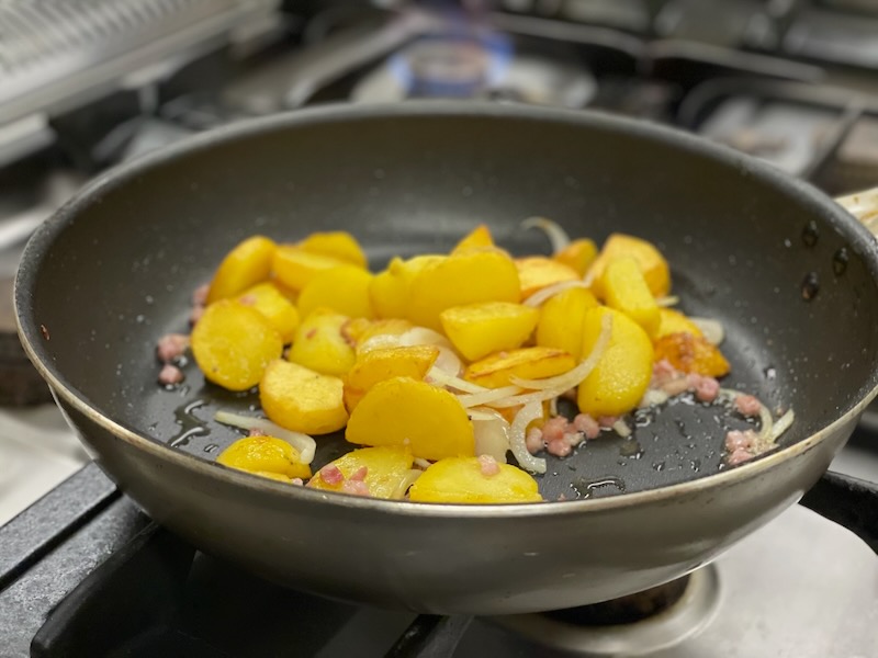 handgemachte Bratkartoffeln Hofküche Gut Tangstedt